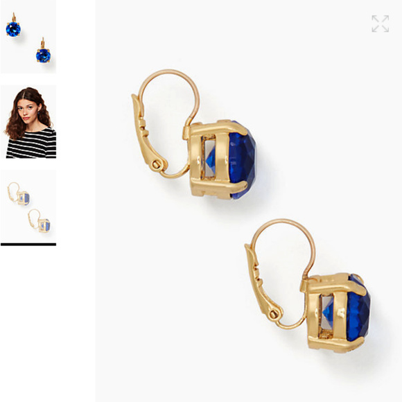 NEW Kate Spade Blue Stone Earrings - Picture 3 of 6